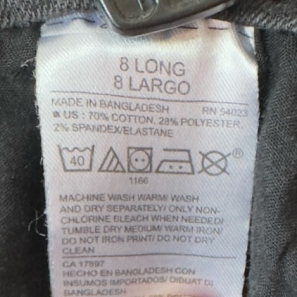 Old Navy Black Skinny Jeans Size 8 Long - Picture 3 of 3